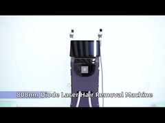 De verticale Drievoudige van het de Laserhaar van de Golflengtediode Machine van de de Verwijderings Pijnloze Discant