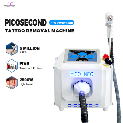 5 Probe Laser Colorful Tattoo Removal Beauty Machine Picosecond FDA CE Certified