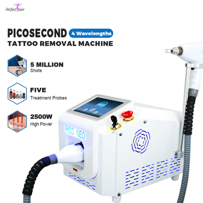 Picosecond Q Switch Laser Tattoo Removal Machine 2000W Skin Rejuvenation Equipment