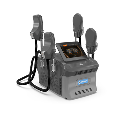 Powerful EMS Body Sculpting Machine with 5000W Output Power 4 Handles and Air Cooling System Inclusivity