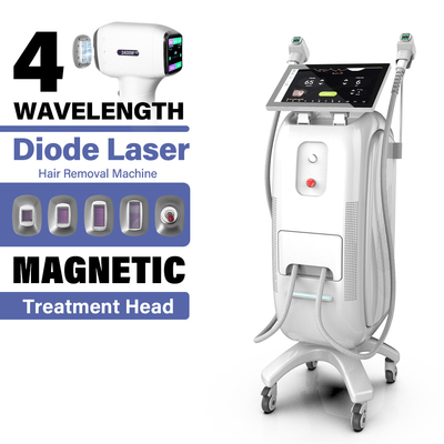 40ms Pulse 808nm Laser Hair Removal Machine 15.6 Inch Touch Screen TEC Cooling System