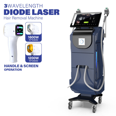 1600W Diode Laser Hair Removal Machine with 808nm Wavelength for Effective Treatment