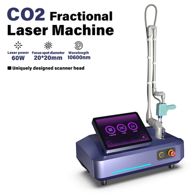 60W Output Power Co2 Laser Machine with 20*20mm Focus Spot Diameter and RF Tube Laser Source