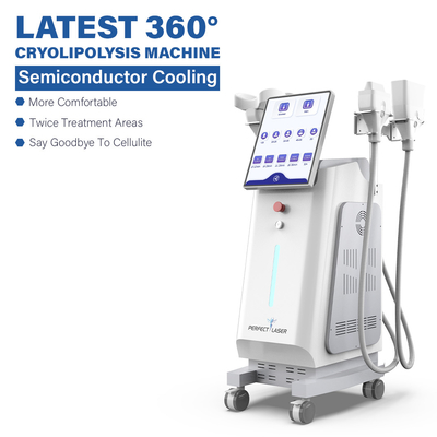 Fat Freezing Slimming Machine 4 Handles 6 Heads For Weight Loss AC 110V/220V 50-60 Hz