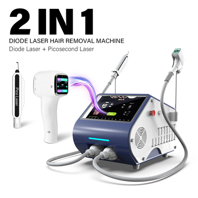 220V / 110V 808nm Diode Laser Hair Removal Machine 15,6 inch Kleur touchscreen