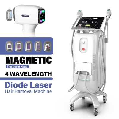 High Energy Density Diode Laser Hair Removal Machine met AC220V stroomtoevoer en verstelbare diode frequentie