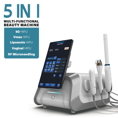 Adjustable 1-12 Lines HIFU Vmax Machine For Face And Body 60 000 Shots Vaginal 10 000 Shots Vmax Head 1.5 /